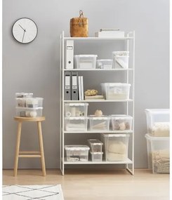 SmartStore Pojemnik z białymi klipsami Classic, 21l, 21 l