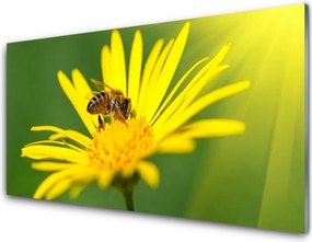 Dekor Szklany do Kuchni Pracowita Pszczoła na Kwiatku