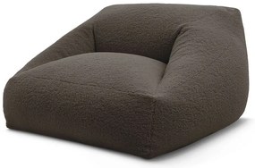 Ciemnobrązowy worek do siedzenia Lilibet – Bobochic Paris