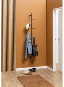 Czarny metalowy wieszak Aspen – Actona