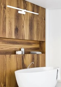 Duży podłużny biały kinkiet N7-E30