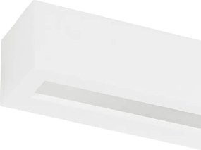 Nowoczesna lampa ścienna biała 2-światłowa - Tjada Novo