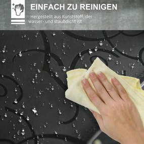 HOMCOM Modułowa Szafa do Przechowywania, 16 Komór, Plastik, Stal