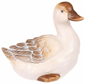 Ozdoba ogrodowa Kaczka, 17 x 10 x 17 cm, ceramika