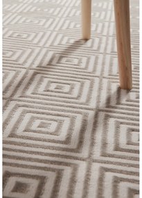 Beżowo-kremowy chodnik 80x240 cm Perles Tourmaline – Elle Decoration