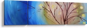 Obraz - Drzewo zakrywające słońce (170x50 cm)