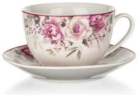 Banquet Ceramiczna filiżanka z spodkiem 240 ml