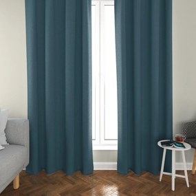 2x Turkusowa zasłona OXFORD 140x250 cm