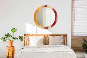 Lustro dekoracyjne okrągłe Abstrakcyjny obraz