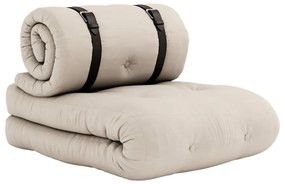 Fotel rozkładany Karup Design Buckle Up Beige