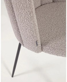 Szare krzesła zestaw 2 szt. Aniela – Kave Home