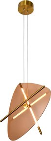 Nowoczesna szklana lampa wisząca LED C5-H49