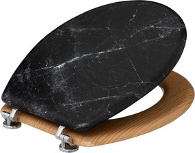 Deska sedesowa Lea, wzór marmuru, standardowy rozstaw