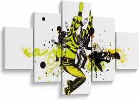 Obraz - Street dance (125x70 cm)