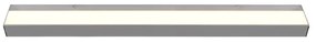 Kinkiet LED w kolorze błyszczącego srebra (dł. 90 cm) Rocco – Trio