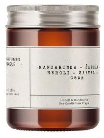 Zapachowa sojowa świeca czas palenia 40 h #47 Tangerine &amp; Neroli – Perfumed Prague