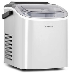 Klarstein Caldwell 12kg/24h 0.5L Kostkarka do Lodu Srebrny