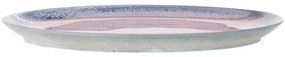 Jasnoróżowy kamionkowy talerz ø 26,5 cm Paula – Bloomingville