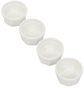 Miseczki na przekąski z porcelany, 4 szt.