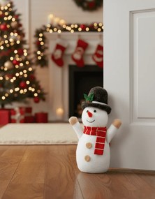 Dekoracja świąteczna ŚNIEŻNY PRZYJACIEL 27 cm - różne warianty Wersja: Gingerbread