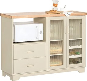 Szafka kuchenna ze szklanymi drzwiami FSB81-MI