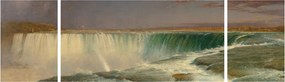 Obraz - Frederic Edwin Church, Niagara, reprodukcje (170x50 cm)