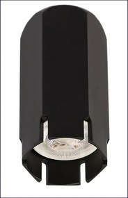 Czarna minimalistyczna lampa sufitowa - 3X D257 L2-W77