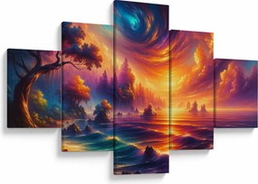 Obraz - Magiczny świat (125x70 cm)