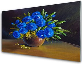 Panel Szklany Wyrafinowany Dekor Kwiatowy