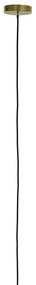 Lampa wisząca w kolorze brązu ze szklanym kloszem ø 48 cm Medina – Light &amp; Living