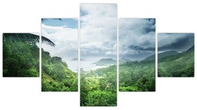 Obraz - Dżungla Seszeli (125x70 cm)