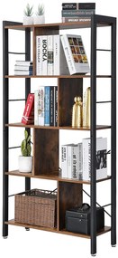 Industrialny Regał Nowoczesny Stojący 140 Cm N2-T76