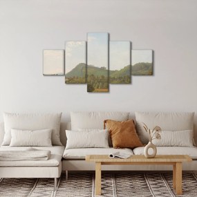 Obraz - Simon Denis,  View Near Naples, reprodukcje (125x70 cm)