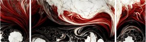 Obraz - Marmurowa abstrakcja (170x50 cm)