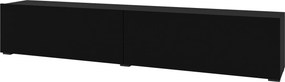 Szafka RTV stojąca AURORA 180 cm do Salonu pod Telewizor - Czarny