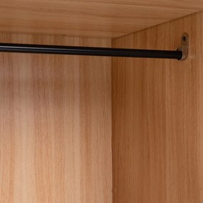 Szafa otwarta w naturalnym kolorze 60x190x48 cm Armarios – Casa Selección