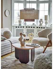 Beżowy fotel z materiału bouclé Camino – Bloomingville