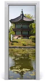 Naklejka fototapeta na drzwi Park Japoński