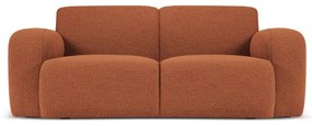 Brązowa sofa z materiału bouclé 170 cm Molino – Micadoni Home