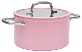 Garnek aluminiowy z pokrywką/z nieprzywierającą powierzchnią odpowiedni na indukcję 5,5 l Meda 3.0 – FABINI