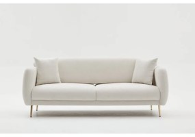 Biała rozkładana sofa 210 cm Simena – Balcab Home