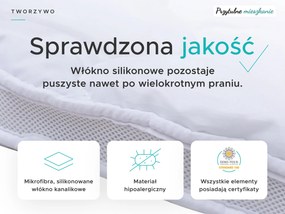 DWUWARSTWOWY Ochraniacz na materac - TOPPER 160 x 200 cm
