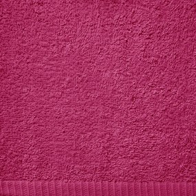 Ciemnoróżowy bawełniany ręcznik kąpielowy szybkoschnący/frotte 90x140 cm Quick Dry – Catherine Lansfield