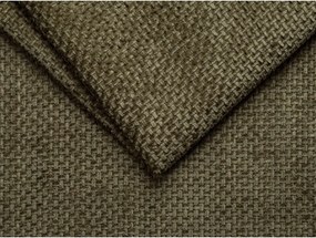 Zielony narożnik z tkaniny szenilowej (lewostronny/z szezlongiem) Lupine – Micadoni