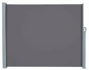 Szara metalowa osłona balkonowa 300x160 cm – Garden Pleasure