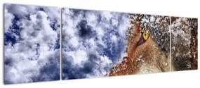 Obraz wilka (170x50 cm)