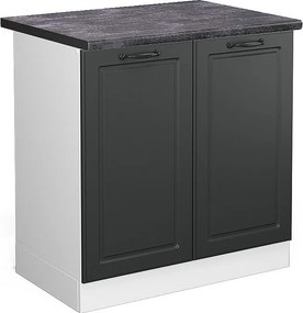 Szafka pod zlew antracytowy domek wiejski 80x60x81.6 r-line