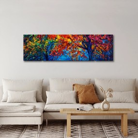Obraz malowania natury (170x50 cm)