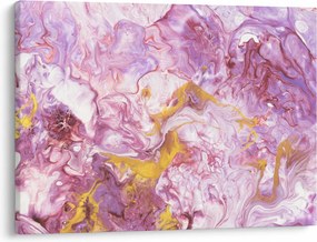 Obraz - Różwa abstrakcja (70x50 cm)