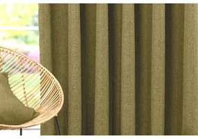Zielona zasłona 140x260 cm Atacama – Mendola Fabrics